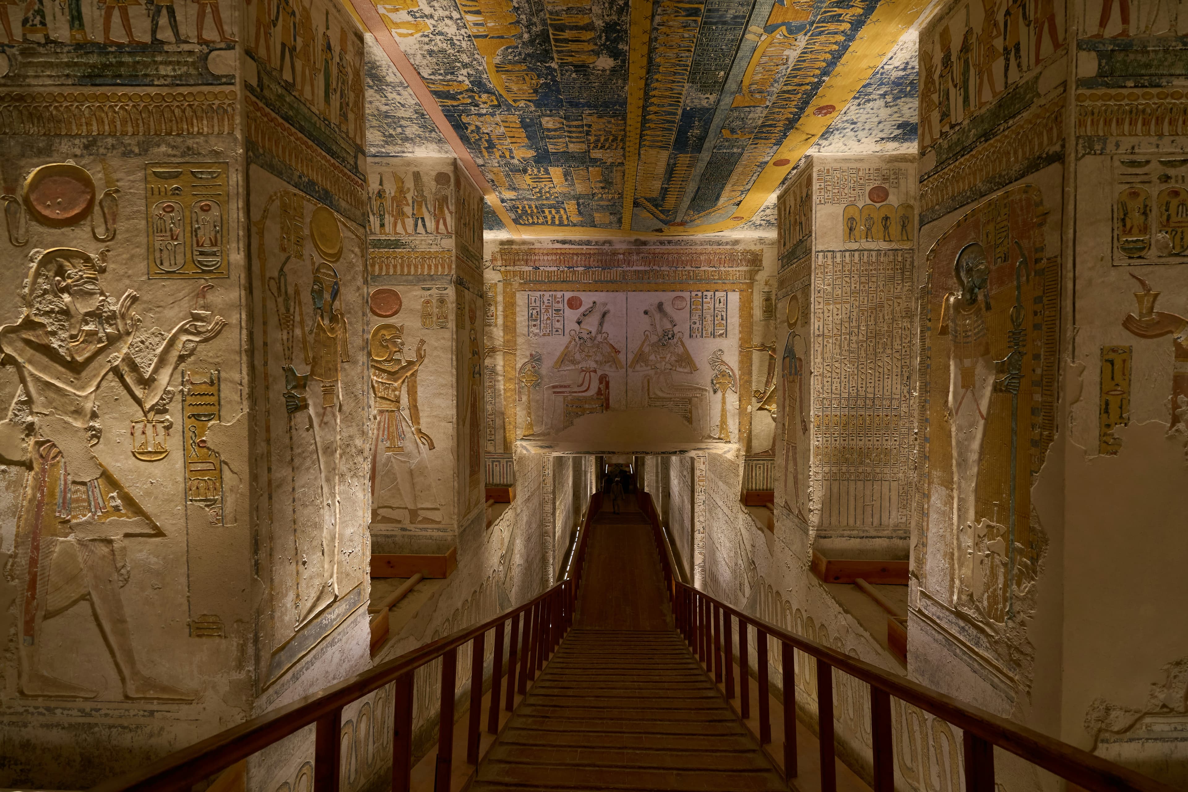 Ancient Egyptian Tomb Interior
