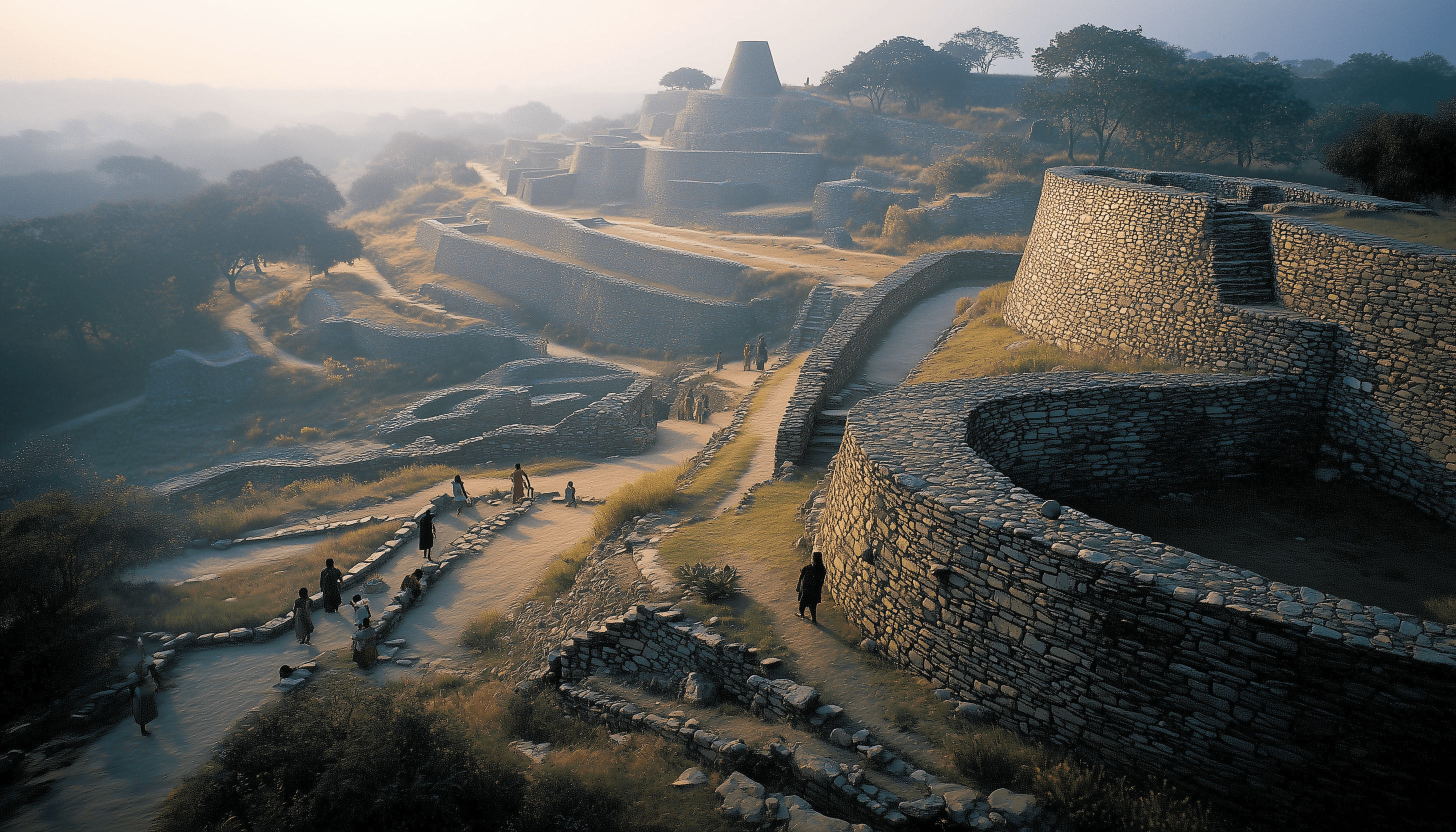Great Zimbabwe reconstruction